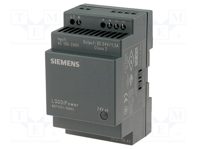 SIEMENS LOGO!Power 24 V/1,3 A Fuente de al (New)