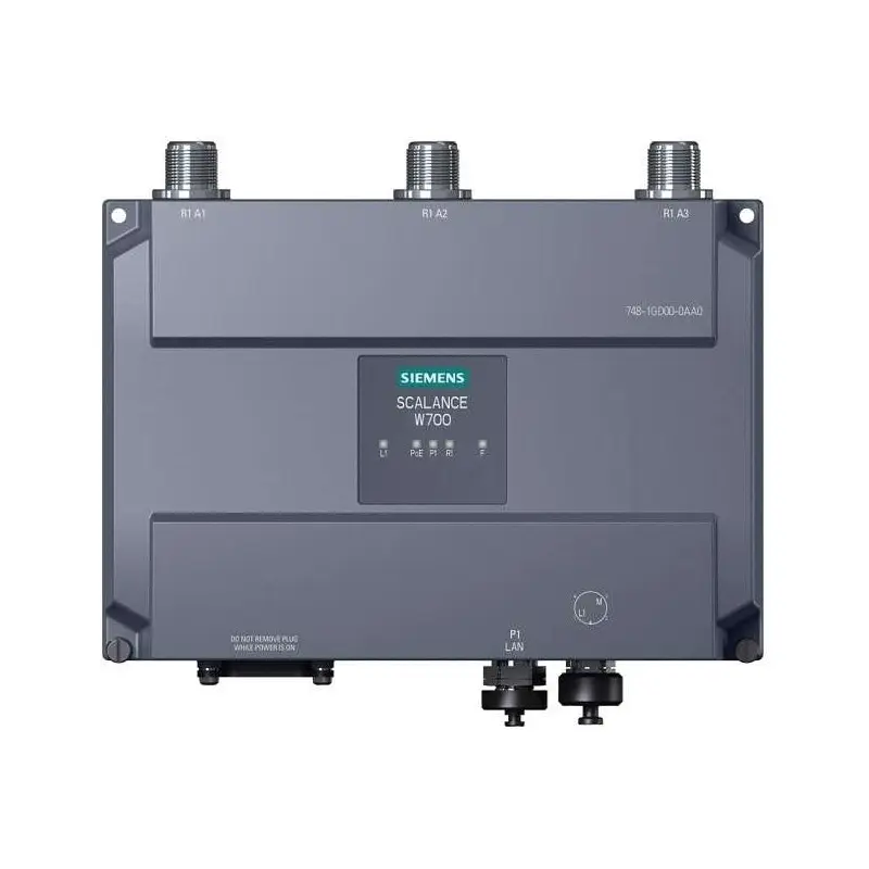 SIEMENS Cliente IWLAN, SCALANCE W748-1 M12, 1 radio, 3 con (New)
