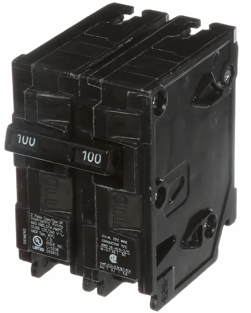SIEMENS/EP BREAKER QP 2P 100A 120/240V 10K (New)