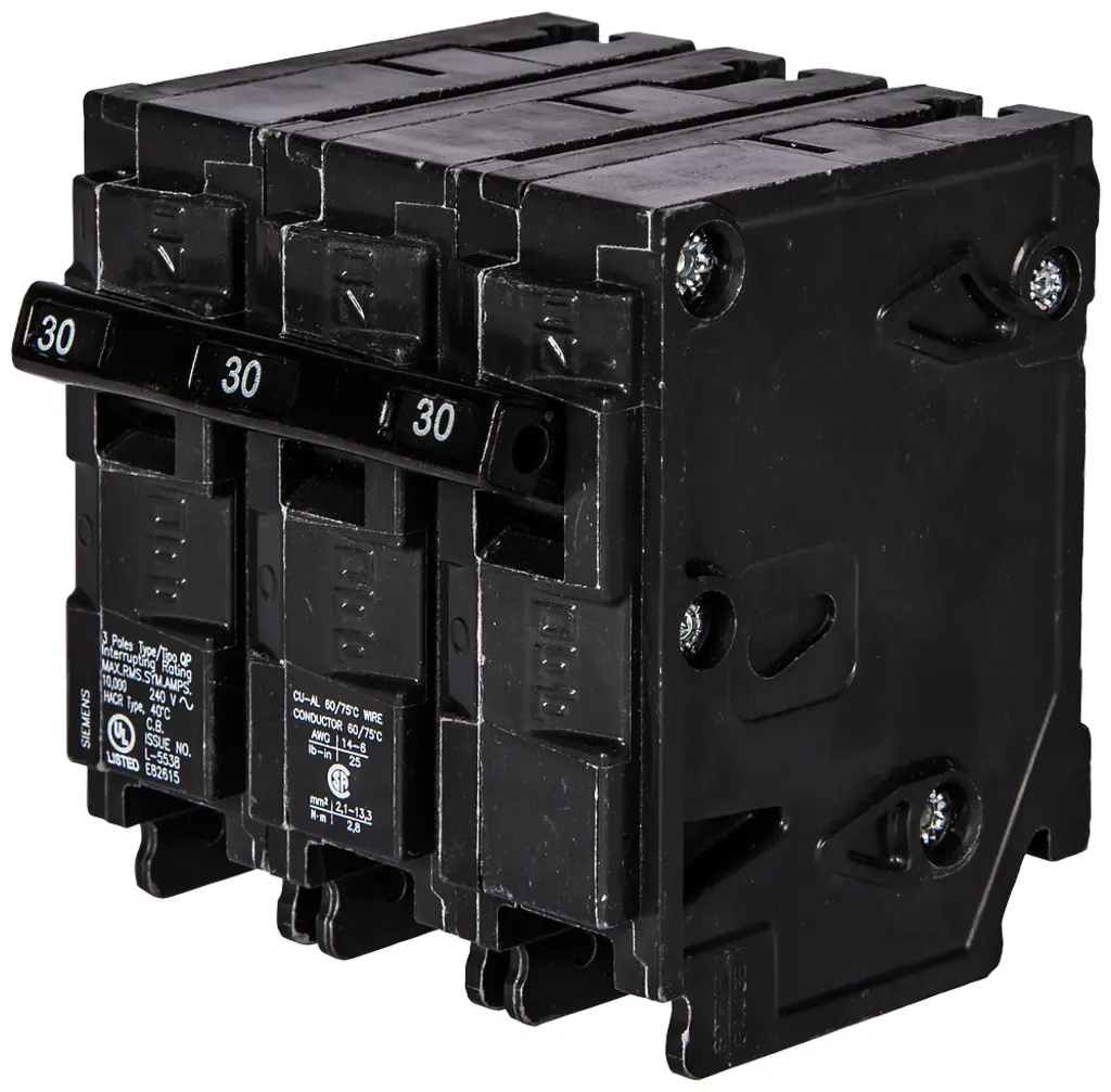 SIEMENS/EP BREAKER QP 3P 20A 240V 10K (New)