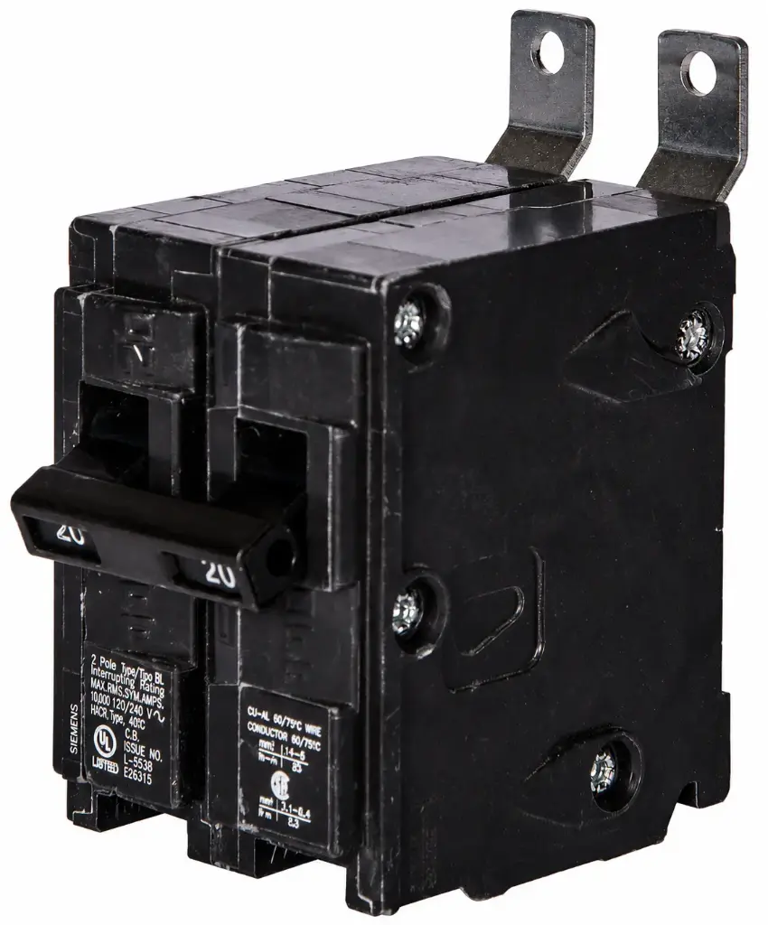 SIEMENS/EP BREAKER BL 2P 20A 120/240V 10K (New)