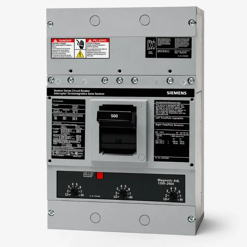 SIEMENS/EP INTERRUPTOR LD 3P 500A 600V (New)