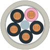 [6XV1830-8AH10] SIEMENS/PA Energy Cable, 5 hilos cable de energía, trencilla, (New)