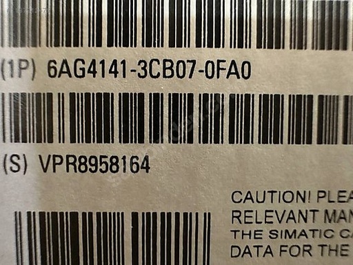 [6AG4141-3CB07-0FA0] SIEMENS/FA SIMATIC IPC427E (Microbox PC), HD graphic onboard, (New)