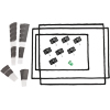 [6AV6574-1AA00-4AX0] SIEMENS/FA Service set 6” devices, type 1 Service set for TP  (New)