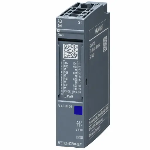 [6ES7135-6GB00-0BA1] SIEMENS/FA SIMATIC ET 200SP, Analog output mo (New)