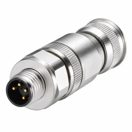 [6ES7194-2AB00-0AA0] SIEMENS/FA M8 connector for ET connection, 4- (New)