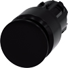 [3SU1000-1AA10-0AA0] SIEMENS/EP pulsador de seta, 22 mm, redondo,  (New)