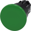 [3SU1000-1BA40-0AA0] SIEMENS/EP pulsador de seta, 22 mm, redondo,  (New)