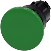[3SU1000-1BD40-0AA0] SIEMENS/EP pulsador de seta, 22 mm, redondo,  (New)