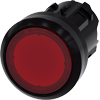 [3SU1001-0AA20-0AA0] SIEMENS/EP pulsador luminoso, 22 mm, redondo, (New)
