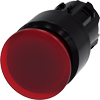[3SU1001-1AA20-0AA0] SIEMENS/EP pulsador de seta iluminado, 22 mm, (New)