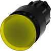 [3SU1001-1AA30-0AA0] SIEMENS/EP pulsador de seta iluminado, 22 mm, (New)