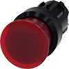[3SU1001-1AD20-0AA0] SIEMENS/EP pulsador de seta iluminado, 22 mm, (New)