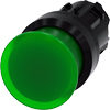 [3SU1001-1AD40-0AA0] SIEMENS/EP pulsador de seta iluminado, 22 mm, (New)