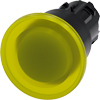 [3SU1001-1BA30-0AA0] SIEMENS/EP pulsador de seta iluminado, 22 mm, (New)