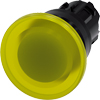 [3SU1001-1BD30-0AA0] SIEMENS/EP pulsador de seta iluminado, 22 mm, (New)