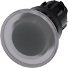 [3SU1001-1BD70-0AA0] SIEMENS/EP pulsador de seta iluminado, 22 mm, (New)