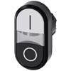[3SU1001-3AB61-0AK0] SIEMENS/EP pulsadores dobles iluminado, 22 mm (New)