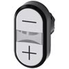[3SU1001-3AB66-0AL0] SIEMENS/EP pulsadores dobles iluminado, 22 mm (New)