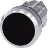 [3SU1050-0AB10-0AA0] SIEMENS/EP pulsador, 22 mm, redondo, metal, b (New)