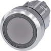 [3SU1050-0AB70-0AA0] SIEMENS/EP pulsador, 22 mm, redondo, metal, b (New)
