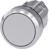 [3SU1050-0AB80-0AA0] SIEMENS/EP pulsador, 22 mm, redondo, metal, b (New)