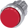 [3SU1050-0BB20-0AA0] SIEMENS/EP pulsador, 22 mm, redondo, metal, b (New)
