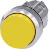[3SU1050-0BB30-0AA0] SIEMENS/EP pulsador, 22 mm, redondo, metal, b (New)