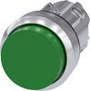 [3SU1050-0BB40-0AA0] SIEMENS/EP pulsador, 22 mm, redondo, metal, b (New)