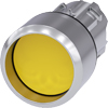 [3SU1050-0CB30-0AA0] SIEMENS/EP pulsador, 22 mm, redondo, metal, b (New)