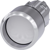 [3SU1050-0CB60-0AA0] SIEMENS/EP pulsador, 22 mm, redondo, metal, b (New)