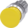 [3SU1050-1AD30-0AA0] SIEMENS/EP pulsador de seta, 22 mm, redondo,  (New)