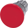 [3SU1050-1BA20-0AA0] SIEMENS/EP pulsador de seta, 22 mm, redondo,  (New)