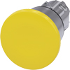 [3SU1050-1BA30-0AA0] SIEMENS/EP pulsador de seta, 22 mm, redondo,  (New)
