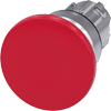 [3SU1050-1BD20-0AA0] SIEMENS/EP pulsador de seta, 22 mm, redondo,  (New)