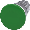 [3SU1050-1BD40-0AA0] SIEMENS/EP pulsador de seta, 22 mm, redondo,  (New)