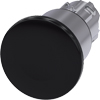 [3SU1050-1EA10-0AA0] SIEMENS/EP pulsador de seta, 22 mm, redondo,  (New)