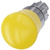 [3SU1050-1HB30-0AA0] SIEMENS/EP pulsador de seta, 22 mm, redondo,  (New)