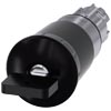[3SU1050-1HU10-0AA0] SIEMENS/EP pulsador de seta, 22 mm, circular, (New)