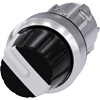 [3SU1050-2AS60-0AA0] SIEMENS/EP selector, 22 mm, redondo, metal, b (New)