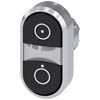 [3SU1050-3AB11-0AQ0] SIEMENS/EP pulsador doble, 22 mm, circular, m (New)