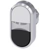[3SU1050-3AB61-0AA0] SIEMENS/EP pulsador doble, 22 mm, redondo, me (New)