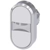 [3SU1050-3AB66-0AA0] SIEMENS/EP pulsador doble, 22 mm, redondo, me (New)