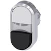 [3SU1050-3BB61-0AA0] SIEMENS/EP pulsador doble, 22 mm, redondo, me (New)