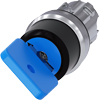 [3SU1050-4GC01-0AA0] SIEMENS/EP interruptor de llave O.M.R, 22 mm, (New)