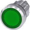 [3SU1051-0AA40-0AA0] SIEMENS/EP pulsador luminoso, 22 mm, redondo, (New)