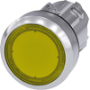 [3SU1051-0AB30-0AA0] SIEMENS/EP pulsador luminoso, 22 mm, redondo, (New)