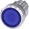 [3SU1051-0AB50-0AA0] SIEMENS/EP pulsador luminoso, 22 mm, redondo, (New)
