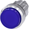 [3SU1051-0BB50-0AA0] SIEMENS/EP pulsador luminoso, 22 mm, redondo, (New)